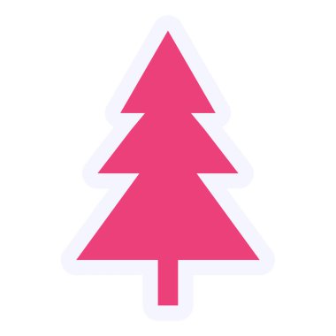 christmas tree. simple web design