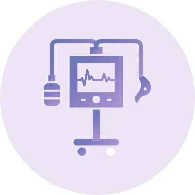 Ventilator Vector Glyph Icon Design