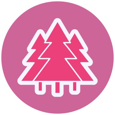 Yılbaşı ağacı. Basit tasarım