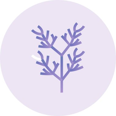 Dill Vector Glyph Icon Design