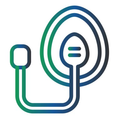 vector illustration of Oxygen Mask