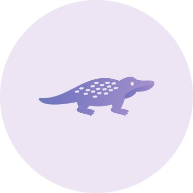 Crocodile  web icon vector illustration