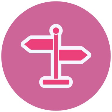 Yön oku. Basit resimleme