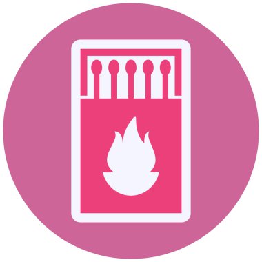 Kutu Vektörü Kabartma Simgesi Tasarımı Eşleştir 