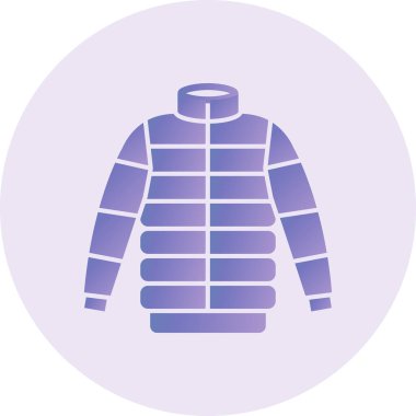 Coat web icon vector illustration