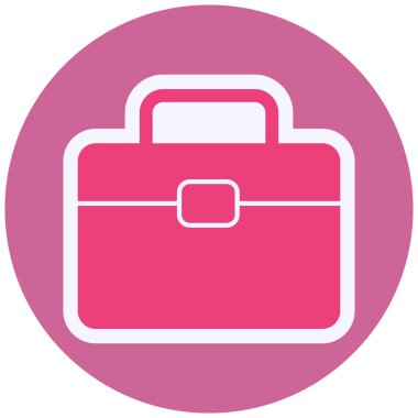 briefcase, web icon simple illustration
