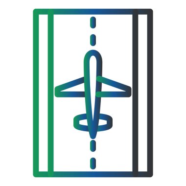 Kaçak. Web simgesi basit tasarım