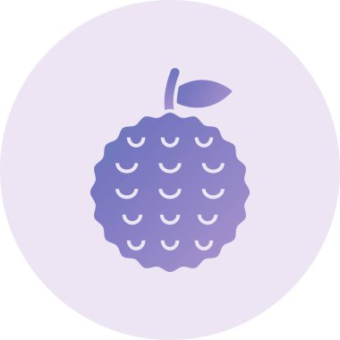 Jackfruit Vector lyph Icon Design