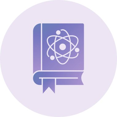 Physics Vector Glyph Icon Design