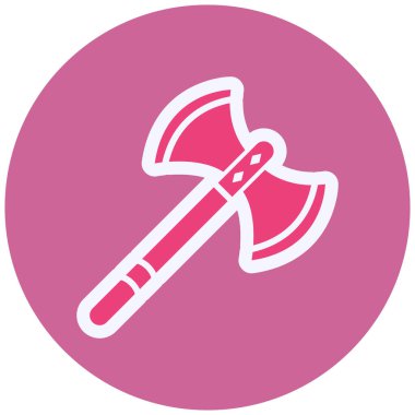 Balta düz simge, vektör illüstrasyonu