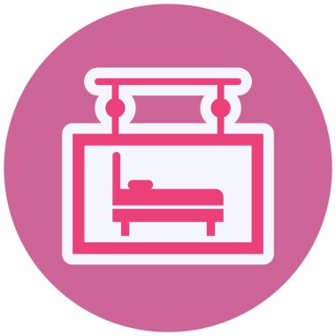 hotel vektör çizim