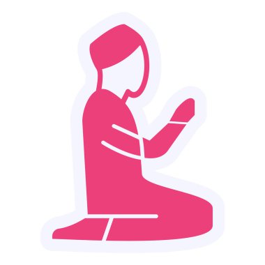 Salah  web icon vector illustration