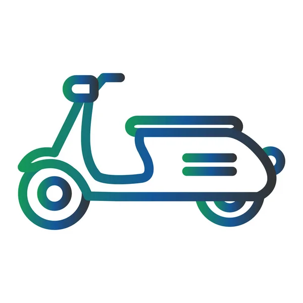 Scooter Icon Simple Web Illustration — Stok Vektör