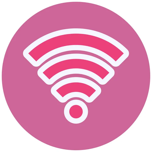 Wifi Vector Glyph Icon Design — Stockvector