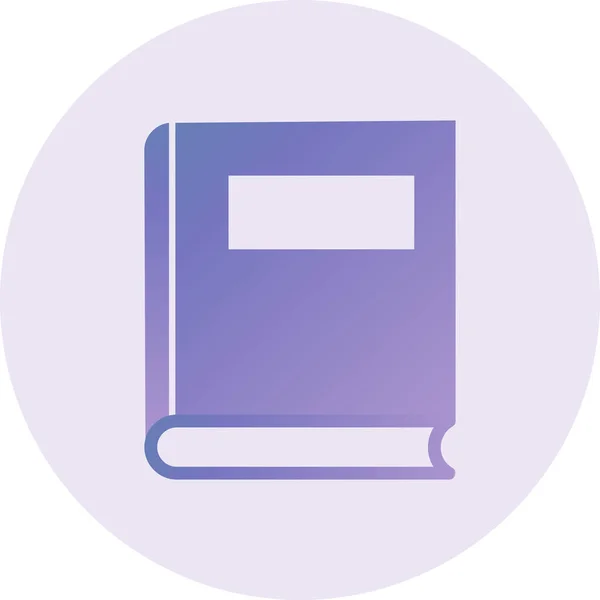 Vector Illustration Book Icon — Stock Vector