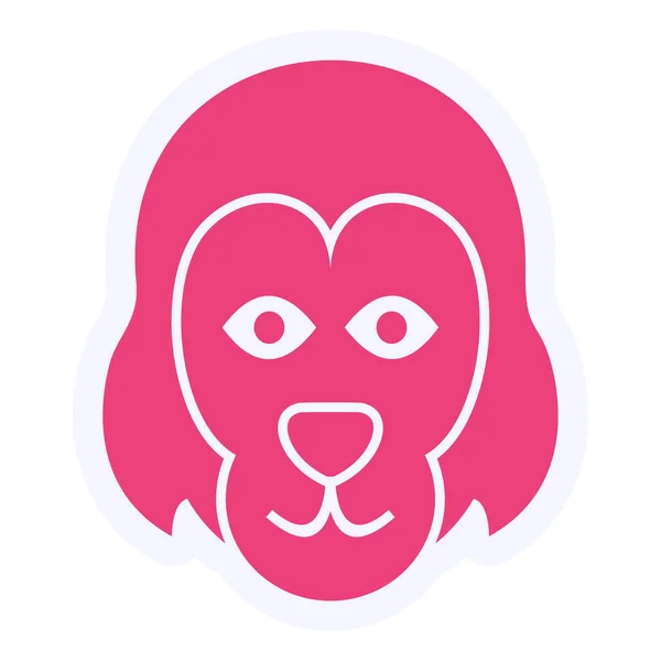Orangutan Web Icon Vector Illustration — 图库矢量图片