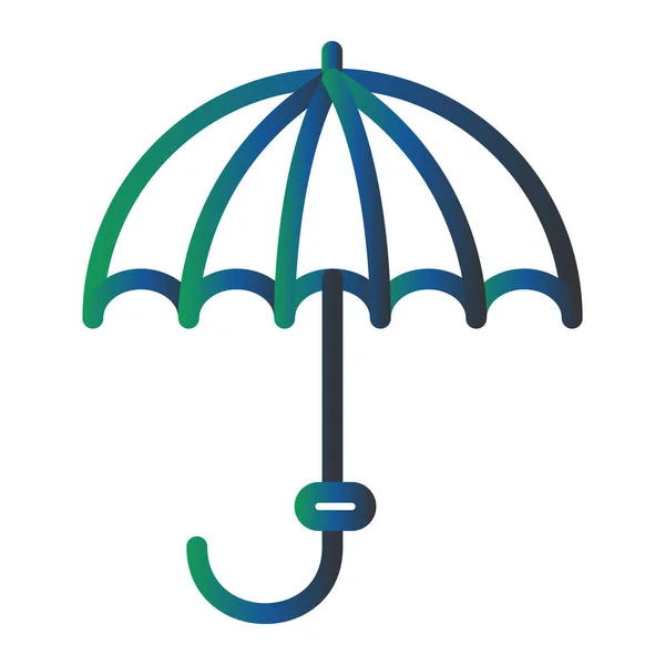 Vector Illustration Umbrella — Stock Vector