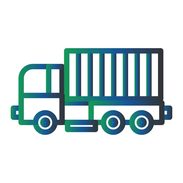Truck Web Simple Illustration — Stockvektor