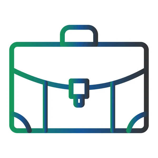 Briefcase Web Icon Simple Illustration — Image vectorielle