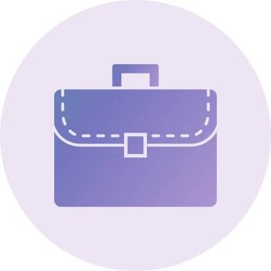 briefcase, web icon simple illustration