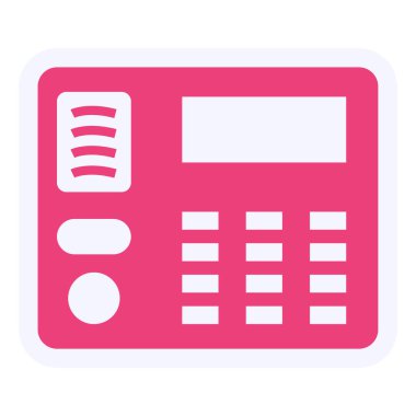 Güvenlik simgesinin vektör illüstrasyonu