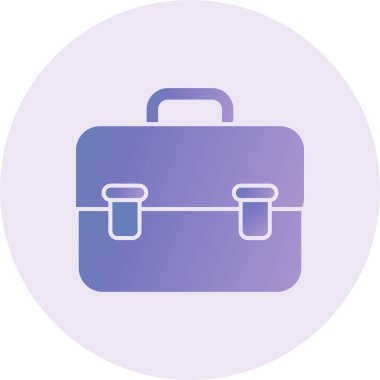 briefcase, web icon simple illustration