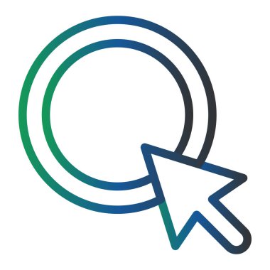 dollar sign icon, vector illustration. Pay Per Click