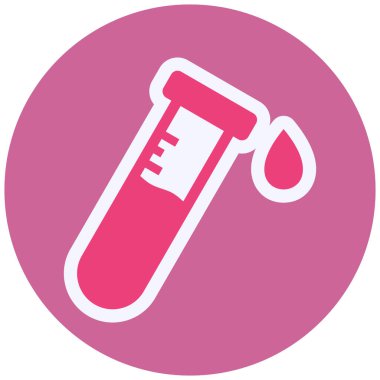 kan ikonu, vektör illüstrasyonu