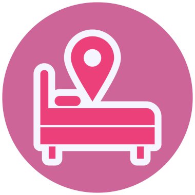 hotel vektör çizim