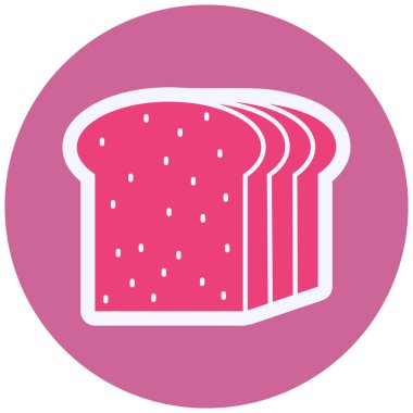 Bread Vector Glyph Icon Design