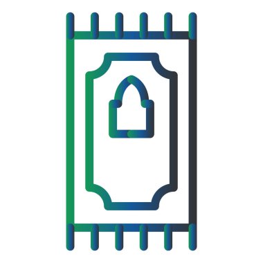 Rug web icon vector illustration 