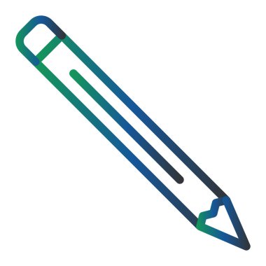 Kalem Vektörü Şekil Simgesi Tasarımı