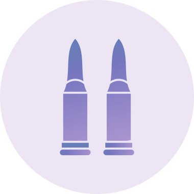 kurşun simgesi, vektör illüstrasyonu