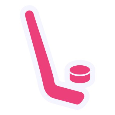 vector illustration of hockey icon