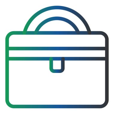 Güzellik Kutusu Vektör Kabartma Simgesi Tasarımı 