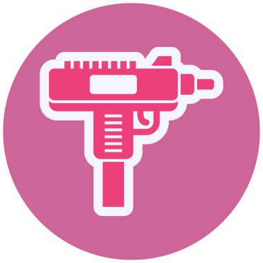 Uzi icon. simple illustration  