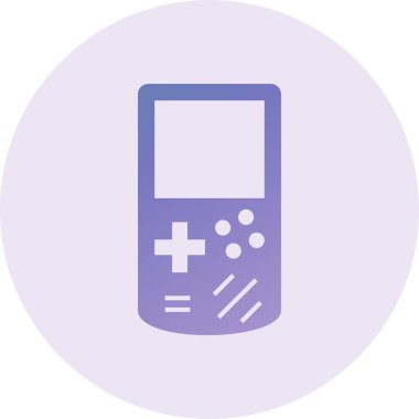 oyun konsolu vektör çizimi 