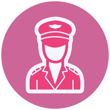 vector illustration of Pilot 