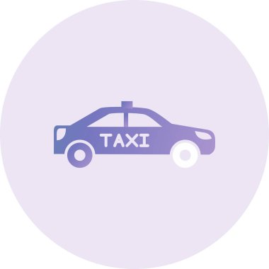 araba simgesi vektör illüstrasyonu