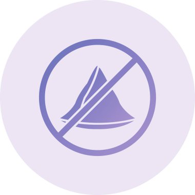 No Food web icon vector illustration