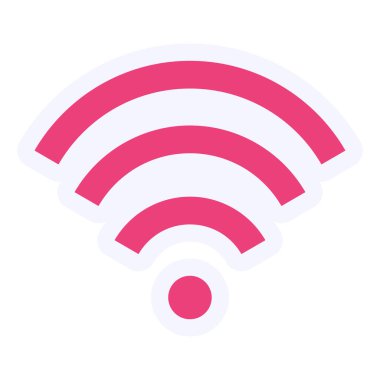 vector illustration of wifi connection