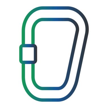 Karabinalı. Web simgesi basit illüstrasyon