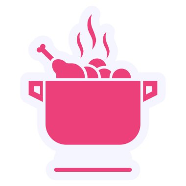 Stew icon vector illustration