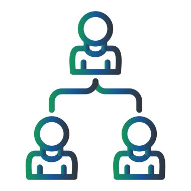 business people vector icon modern simple illustration. Collaborative 