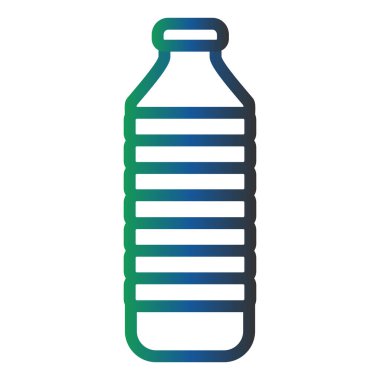 Şişe. Web simgesi basit tasarım