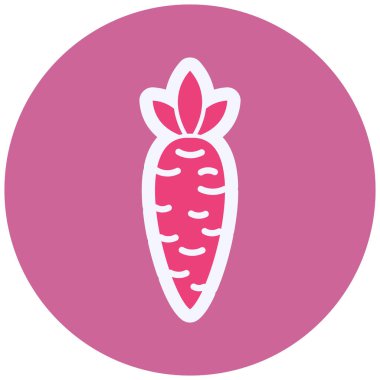 havuç vektör çizim