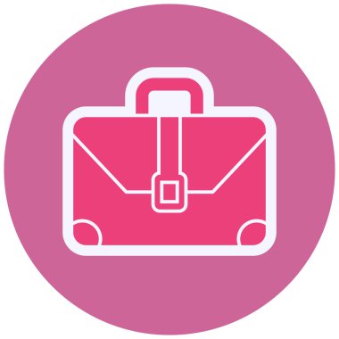 briefcase, web icon simple illustration