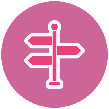 Yön oku. Basit resimleme