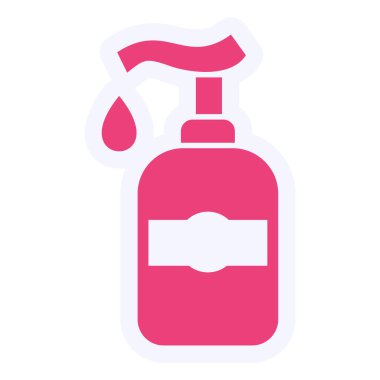 Liquid Soap icon, simple web illustration 