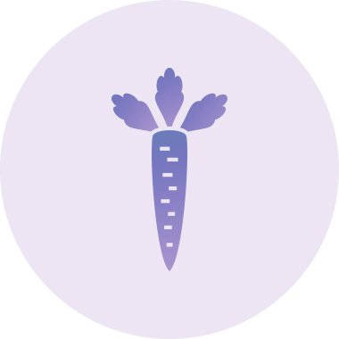 havuç vektör çizim